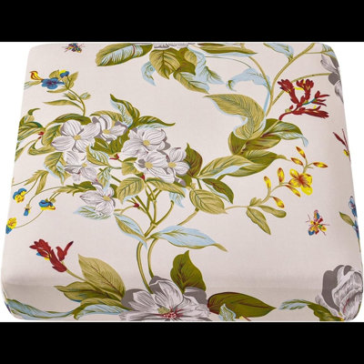 Stretch Sofa Couch Cushion Covers Replacement Chair Seat Cushion Slipcovers Printed Sofa Seat Cover Washable Removal Sofa Seat Cushion Covers With Ela -  East Urban Home, 061D31D1ABF94564A235E17732CFE1A4