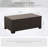 Outdoor Table with Storage Patio Table Wicker Coffee Table All-Weather Side Table Waterproof Cover-1428189446