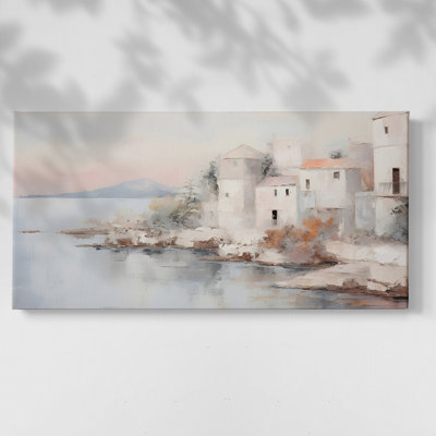 Série paysage - DCCxxxxi - Toile tendue avec châssis encadré - Prêt à être accroché