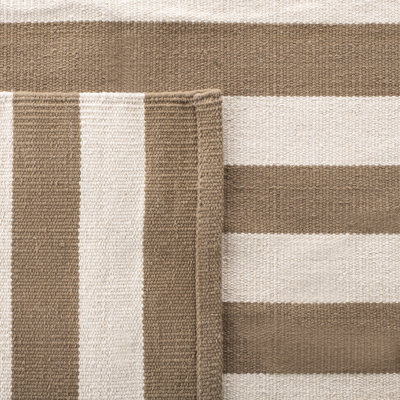 Tapis en coton tissé à plat et sépia Lauren Ralph Lauren Ludlow