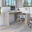 Bureau en L Desti, bureau, gris clair-366879354