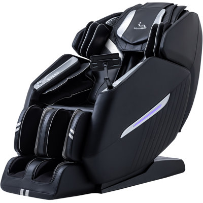 Massamax Mega Mt580 2025 Massage Chair Full Body Zero Gravity Automatic Footrest Extension Heating Sl Track Largest Chair For Big & Tall People