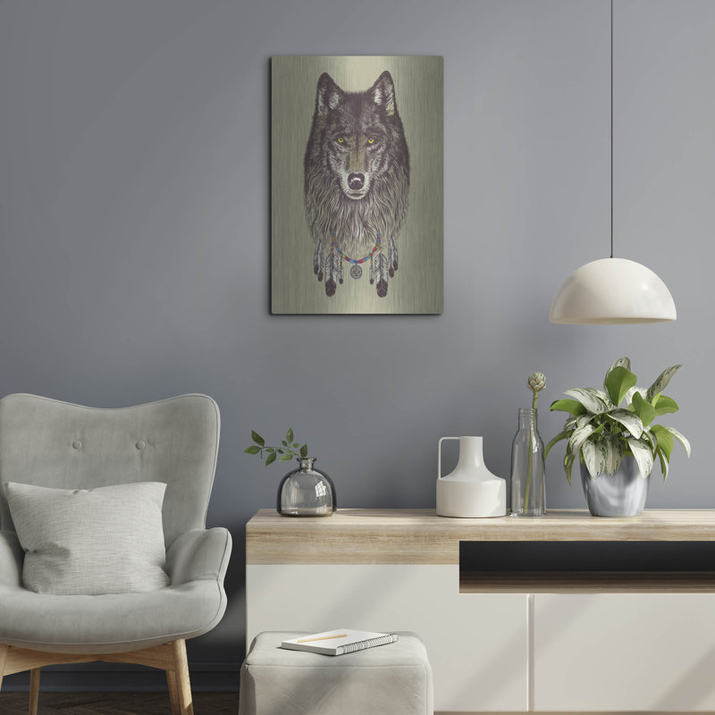 «Wolf Dreams» par Rachel Caldwell, H 24 po x l 16 po