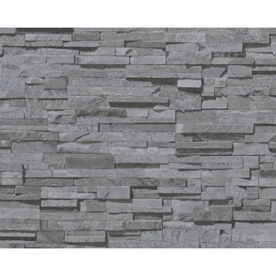 Textured Wallpaper Deco/Motive Stone