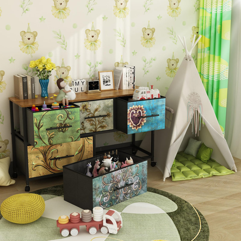 100 cm W Chest of 4 Drawers