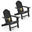 Chaise Adirondack en plastique Otego-643808247