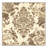 Machine Washable Ottoline Traditional Damask Rug in Beige – Beige Binding-401466097