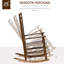 Chaise berçante à haut dossier Traditional-2008866538