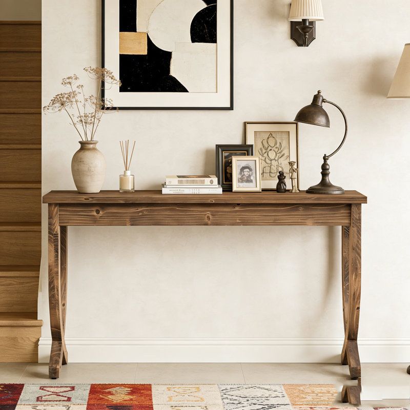 Table d'entrée de style rustique, console