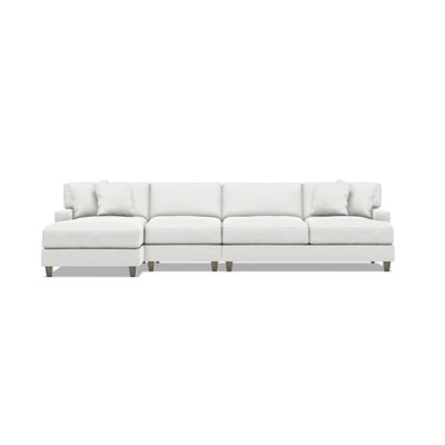 Bernhardt Mila 3-Piece Fabric Sectional