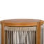 Table d'appoint d'extérieur 16,9 po