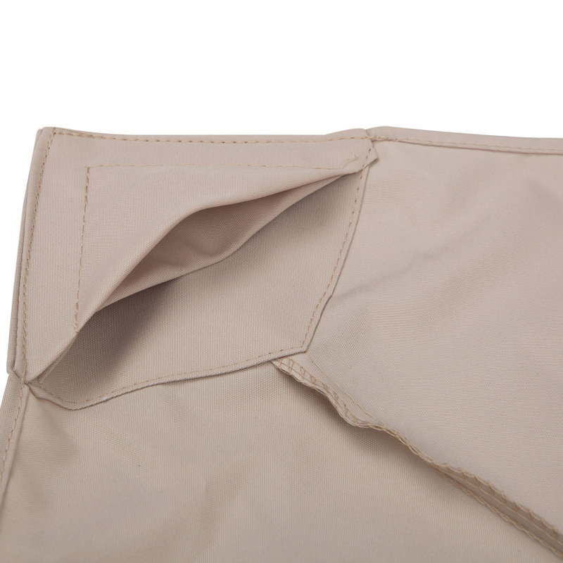 Auvent de remplacement en plastique beige Outsunny