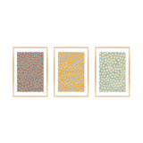 Affinity 4 by Michela Sorrentino - 3 Piece Painting Set