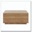 Table basse carrée 33,25 po à 4 tiroirs-1279554153