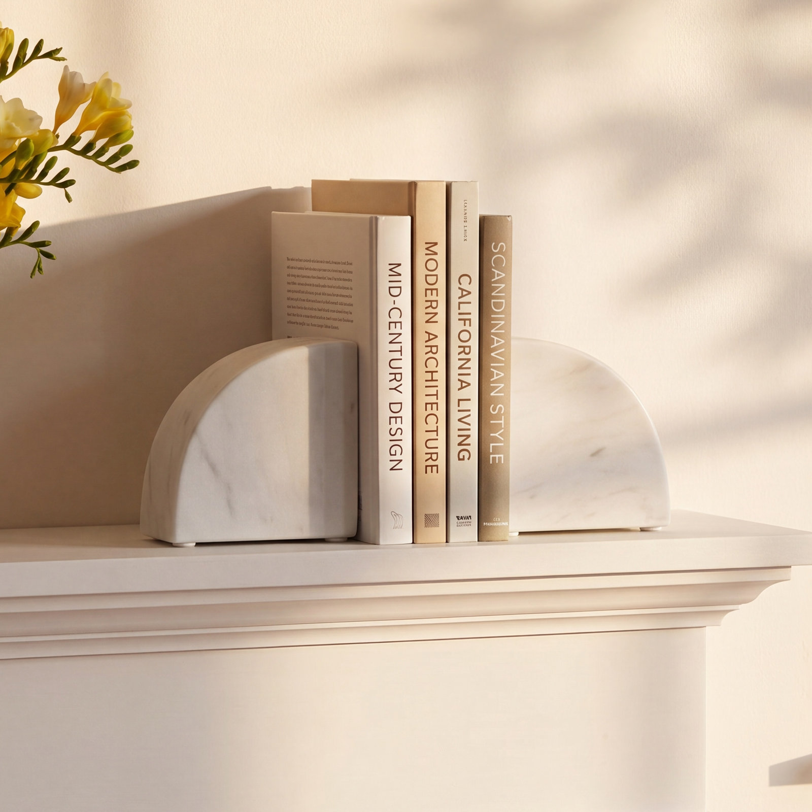 Matheson Marble Bookends