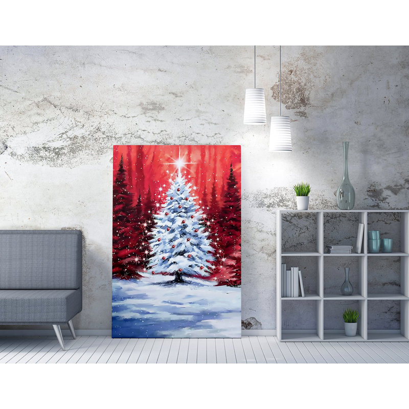 Peinture décorative sur toile, H 27,56 po x l 19,69 po