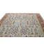 Tapis transitionnel en laine noué à la main de couleur ardoise noué à la main 10 pi 1 po x 14 pi Oushak-1988402873-1988402874