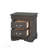 Stylish Two-Drawer Nightstand with Shelf, a Perfect Blend of Retro and Modern for Your Bedroom.