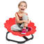 AIYAPLAY Kids Spinning Chair for Autism Flower Shaped Non-Slip Base Red