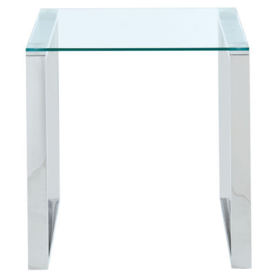 Table d'appoint Kevin en argent