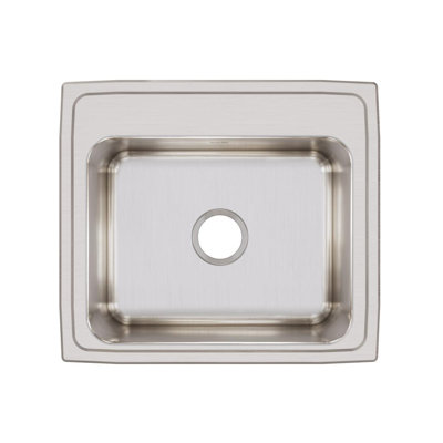 Évier de cuisine à montage sur plan L 19 po x l 19,5 po Lustertone