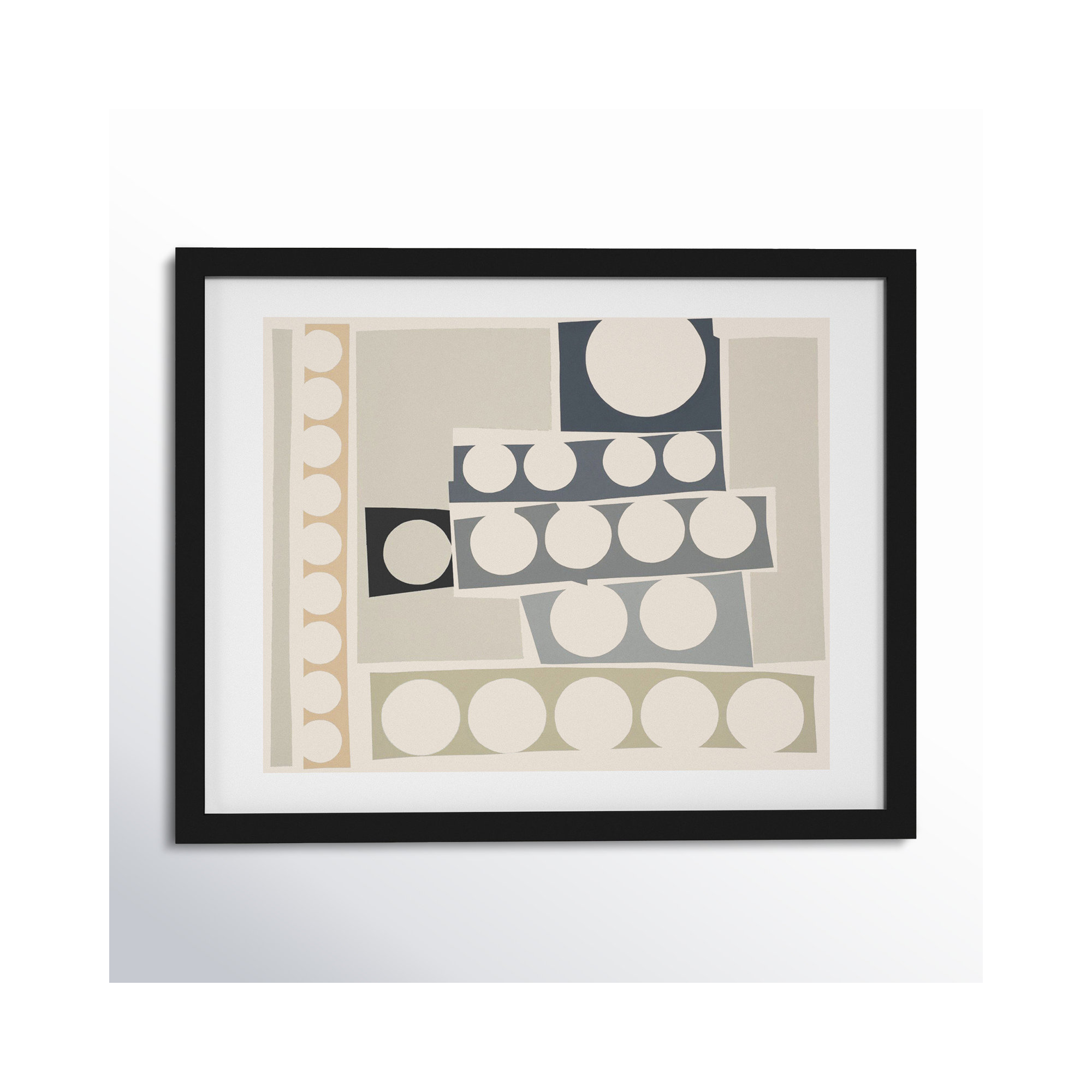 Cosmos 6.0 by Lee Lessem, Black Framed, 16" H x 20" W x 1.25" D