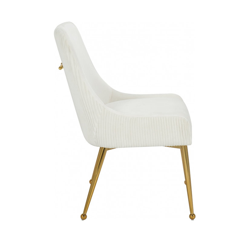 Chaise de salle à manger Elidet, Beige