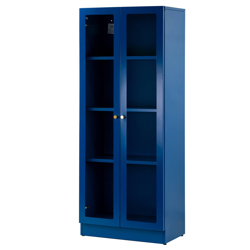 Harville 23.56'' Wide 3 - Shelf Storage Cabinet, Blue