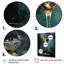 Turquoise Martini Cocktail - Art mural cocktails-1822922026