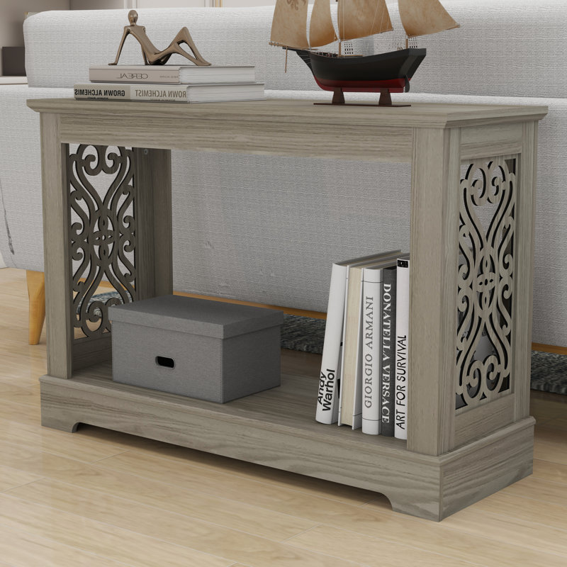Korbin 42'' Console Table, Warm Gray Oak