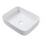 Lavabo vasque en céramique, vasque rectangulaire