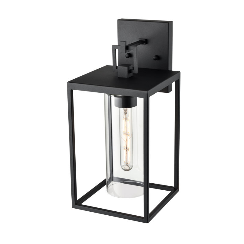 Decollete 1 Light Outdoor Wall Sconce, 16" H x 7.5" W x 8.5" D