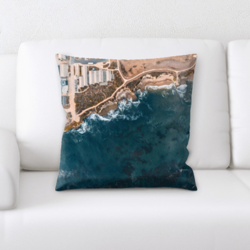 Microsuede Throw Pillow