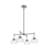 Kinsmon Plug & Play 4-Light Chandelier in Transitional and Modern Style-61.6 Inches Tall and 24 Inches Wide-107379184