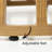 4- Person Dining Table Sets With Extendabe Oval Table & 4 Upholstered Dining Chairs-2009704039