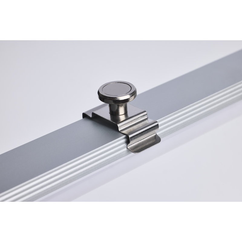 Ensemble de barres d'éclairage DEL 50/45/40/35/30 watts 3K / 35K / 4K / 5K / 65K sélectionnable 3 barres 4 pieds 120-277 Volts finition argent