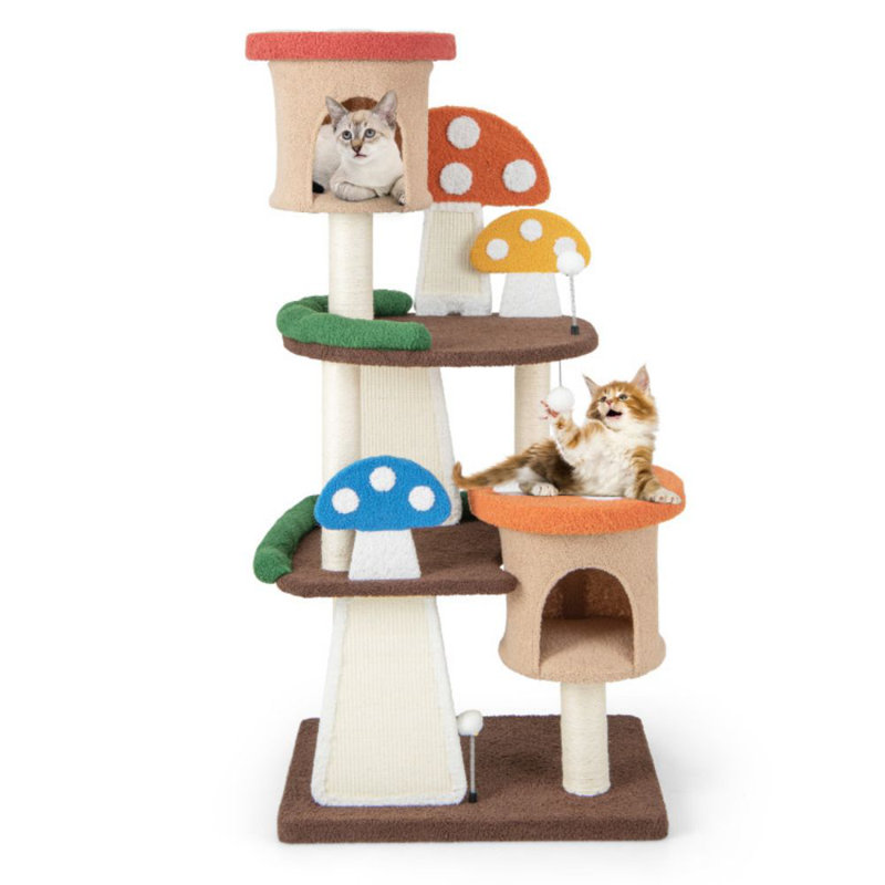 Mushroom Cat Tree