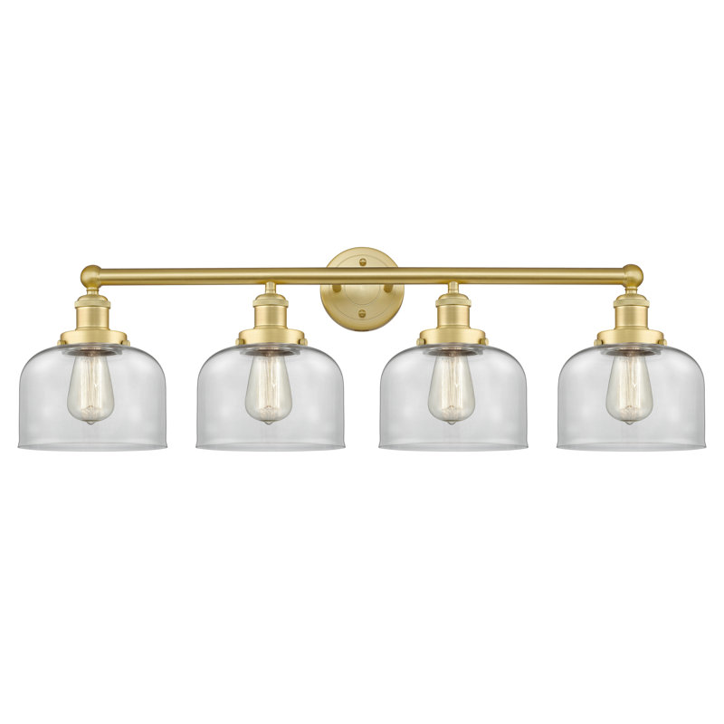 Annagene 4 - Light Dimmable Vanity Light, Clear, Satin Gold