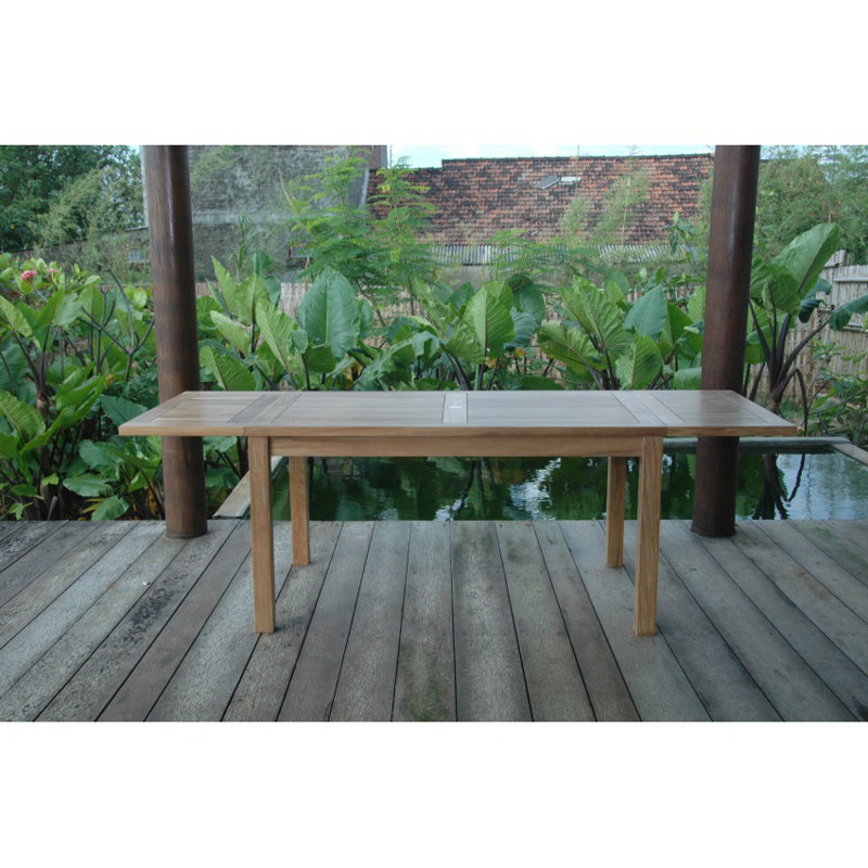 Bahama 95" Table with Double Leaf Extensions