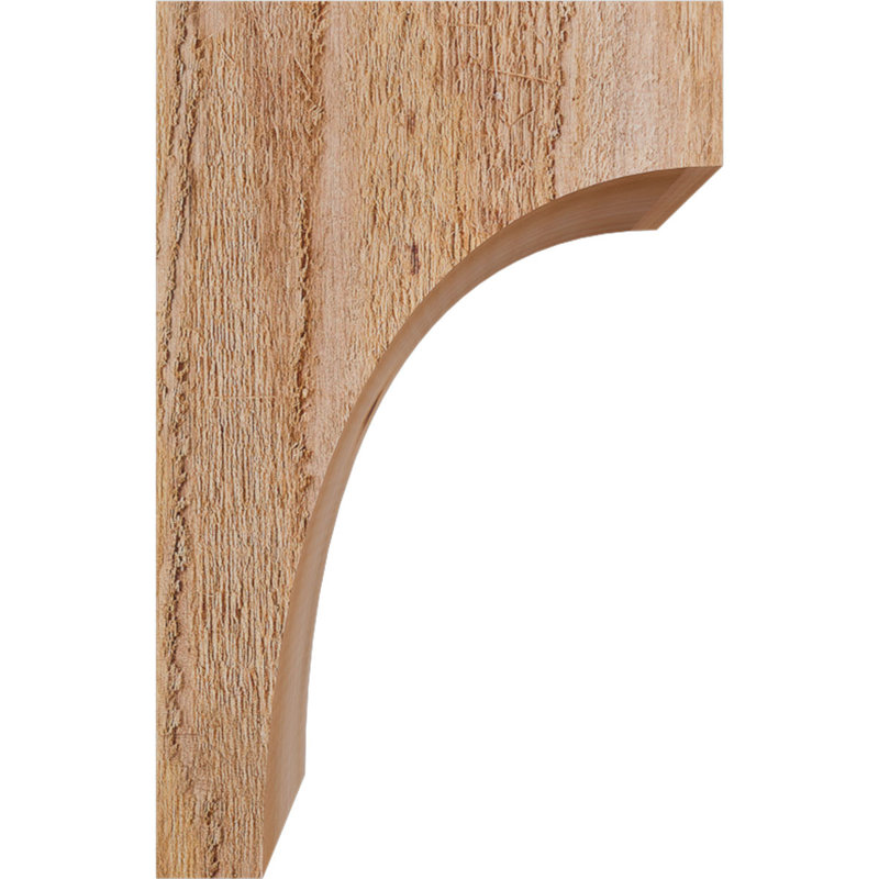 Huntington Corbel, H 12 po x l 4 po x P 8 po, Sciage brut, Cèdre rouge