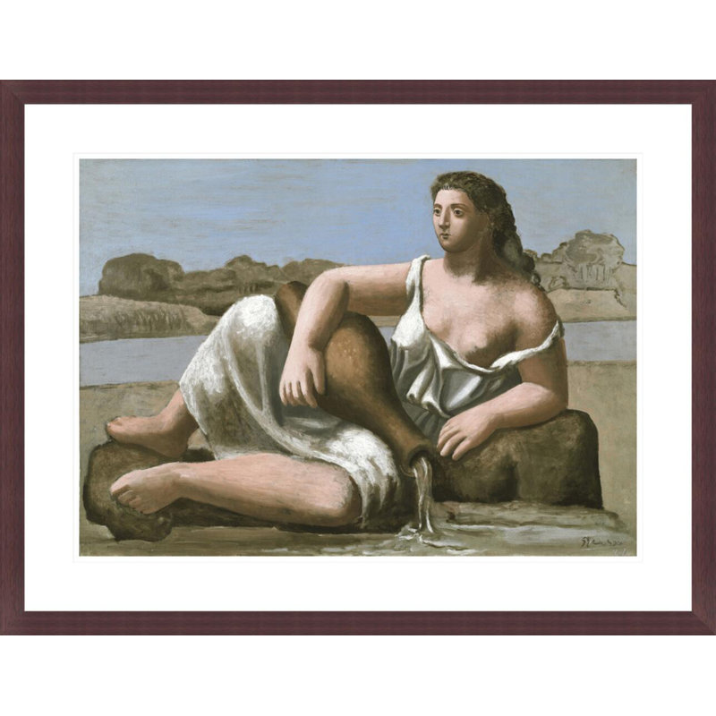 The Source (La Source) par Pablo Picasso, impression giclée sur cadre, H 22,89 po x l 29,5 po