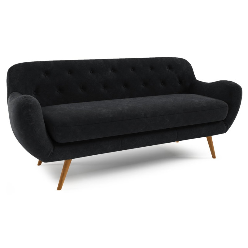Jefferson 3 Seater Sofa, Anthracite