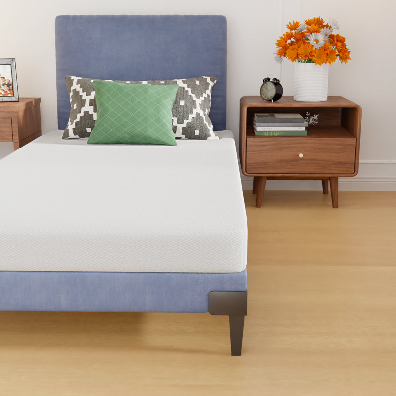 Matelas en mousse viscoélastique moyenne Alwyn Home Meridianville, Lit simple, 6"
