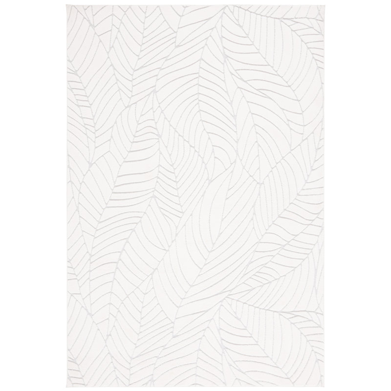 Dorffman Performance Machine Washable Floral Rug, Rectangle 6' x 9'