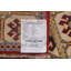 Tapis de couloir rouge en laine noué à la main de conception unique 2 pi 8 po x 9 pi 9 po New Age
