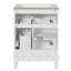 Élégant meuble-lavabo de style français avec lavabo en céramique 2 tiroirs et tablette réglable-1871870884