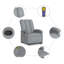 Fauteuil de massage inclinable électrique