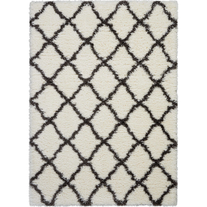 Schmit Geometric Indoor Rug, Rectangle 9' x 12'