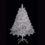 Arbre de Noël artificiel argenté 4FT avec 150 lumières DEL (11 modes), 400 branches et un pied en métal-420446095