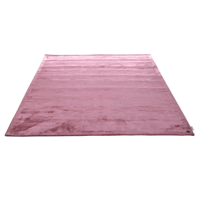 Handmade Flat-weave Rug Shine in Pink, Rectangle 140 x 200cm